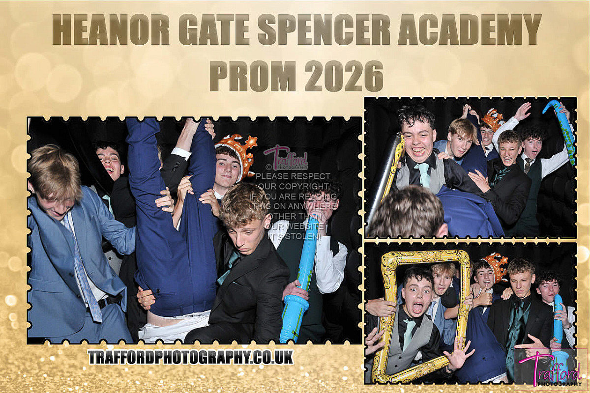 Heanor Gate Spencer Academy prom 2026